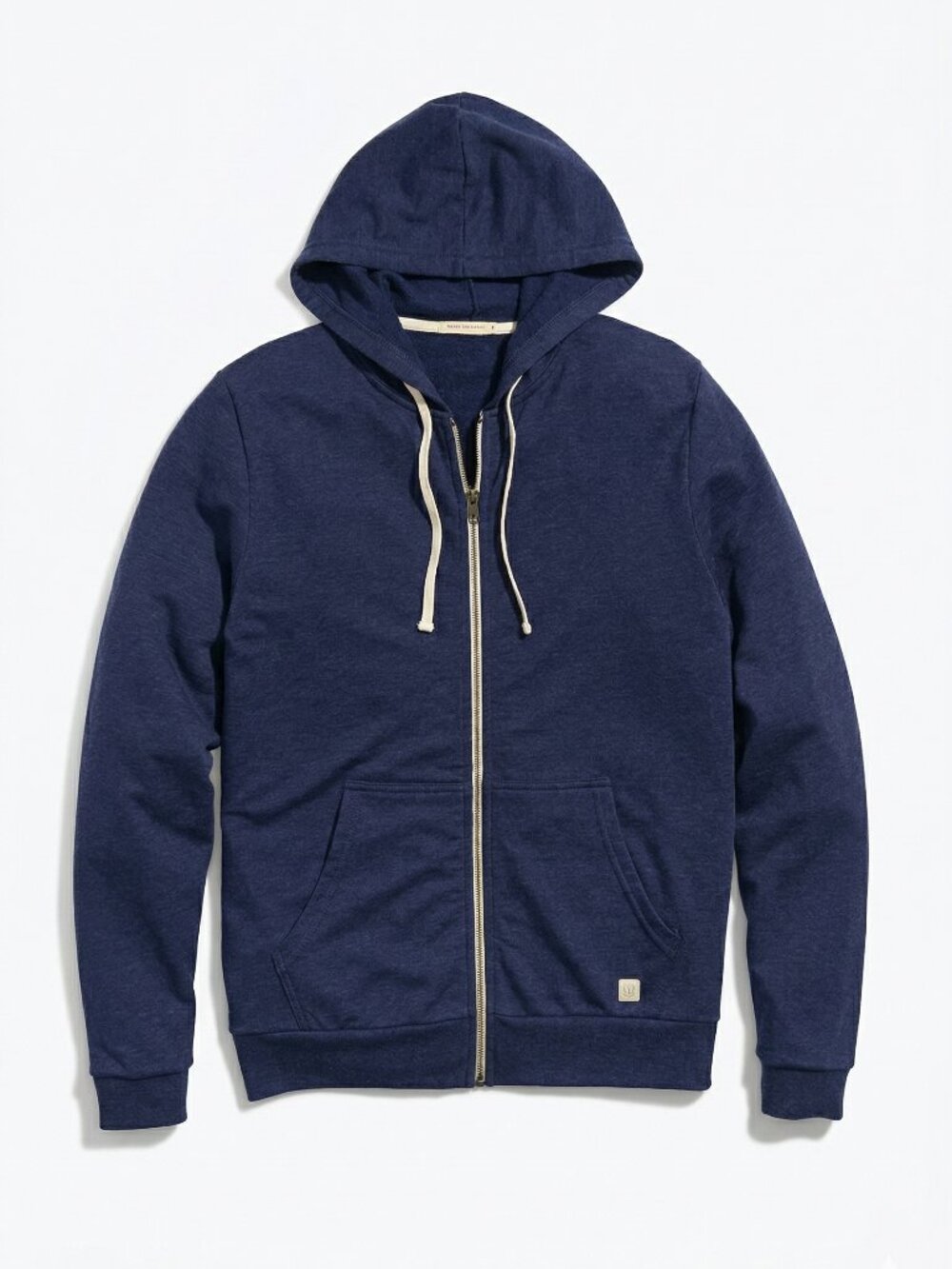 NWOT Marine Layer Afternoon Full Zipper Hoodie Jacket Navy XS Lounge Travel